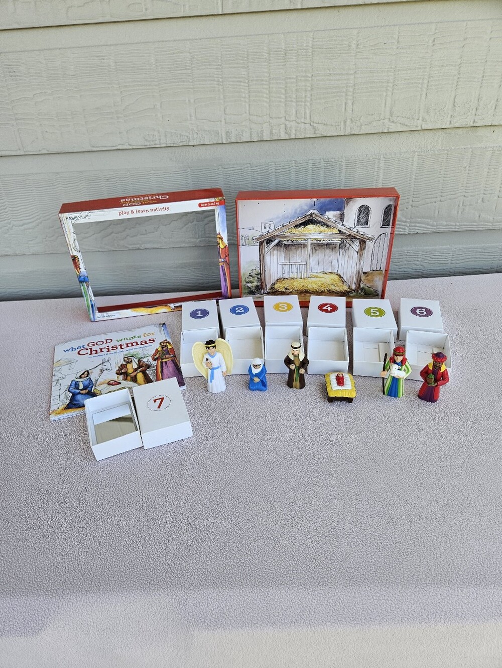 What God Wants for Christmas Interactive Nativity Set Child Family Life